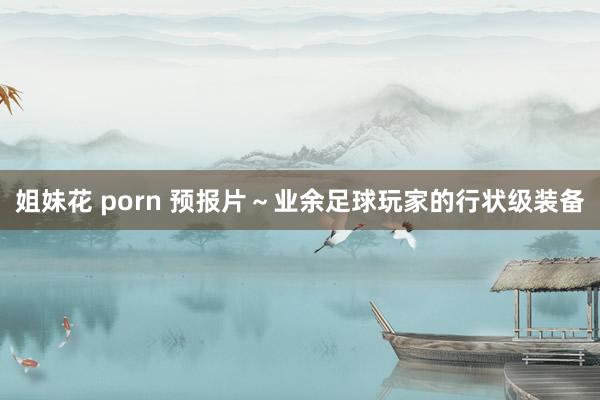 姐妹花 porn 预报片～业余足球玩家的行状级装备
